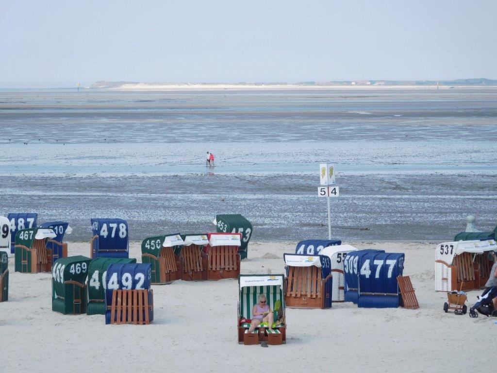 Blick auf Spiekeroog