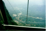 Seilbahn nach Vilpian, im Hintergrund Nals